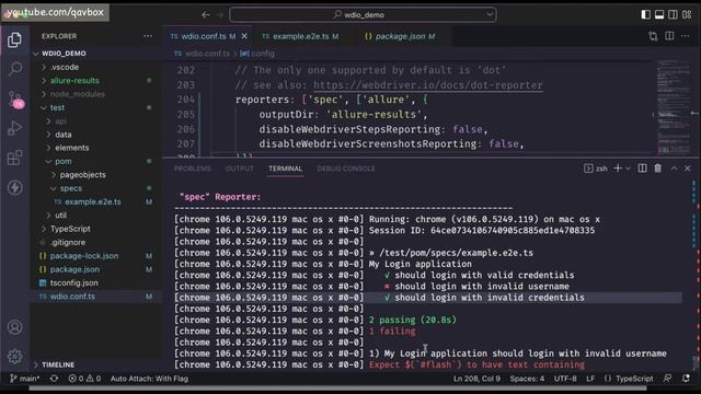 Allure reporting with webdriverIO | installation & configuration | Part 1 смотреть онлайн