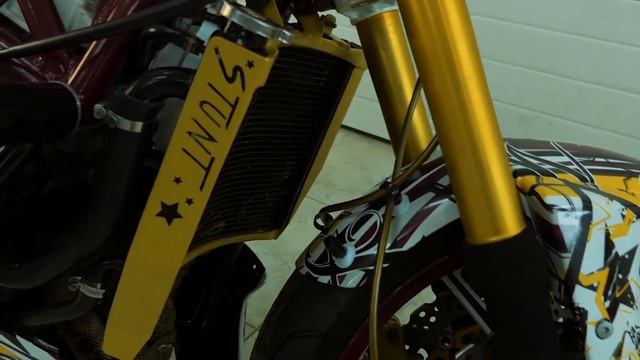 Stunt bike/ KAWASAKI NINJA ZX6R 636 / Vinyl wrap / SELLPRINTRU / Design смотреть онлайн