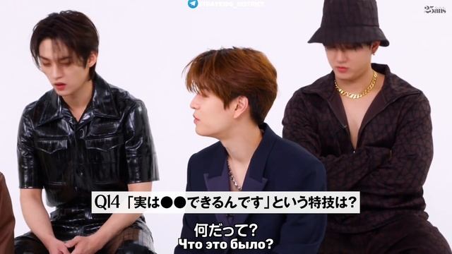 [RUS SUB | РУС САБ] Что такое любовь всей вашей жизни? Личные тайны Stray Kids｜25 вопросов смотреть онлайн
