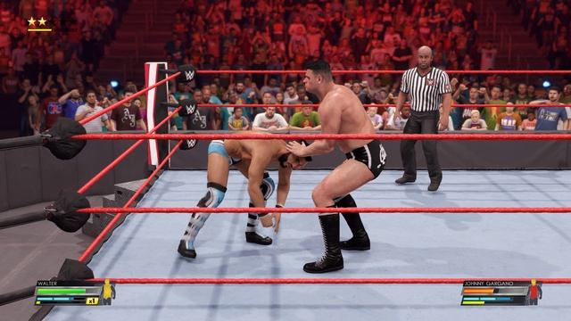 WWE2K22 Walter Vs Johnny Gargano