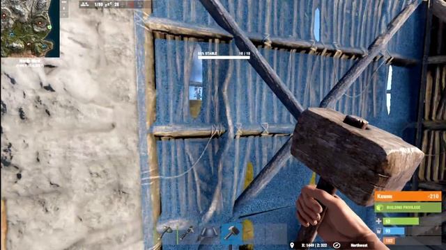 RUST.СТРОИМ ДОМ И ВЫЖИВАЕМ.Игра Раст смотреть онлайн