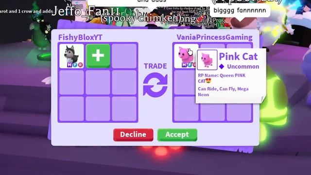 I Traded My MEGA HUSKY FOR THIS... (Adopt Me) смотреть онлайн