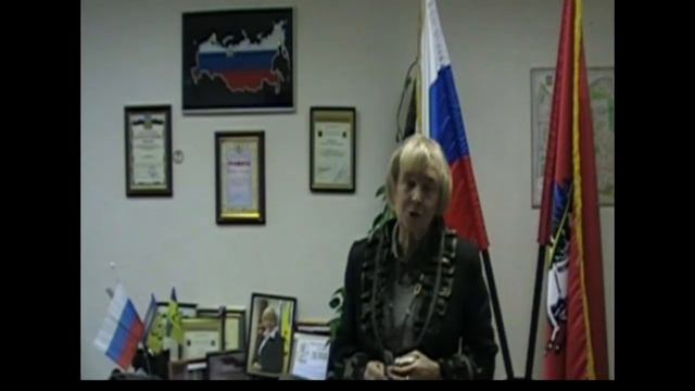 Новогоднее поздравление от руководителя ВМО Щукино  Татьяны Александровны Князевой