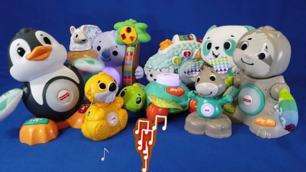 Линкималс / Linkimals от Fisher Price вся серия зверей поет и танцует для вас ! #игрушки #линкималс