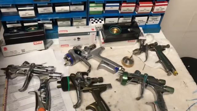 SATA  5500 / 5000 Vs Anest Iwata Ws400 / Ls400