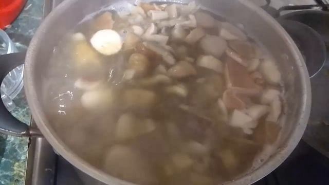 Как я морожу грибы