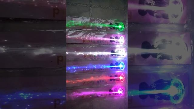 Светящиеся заколки для волос