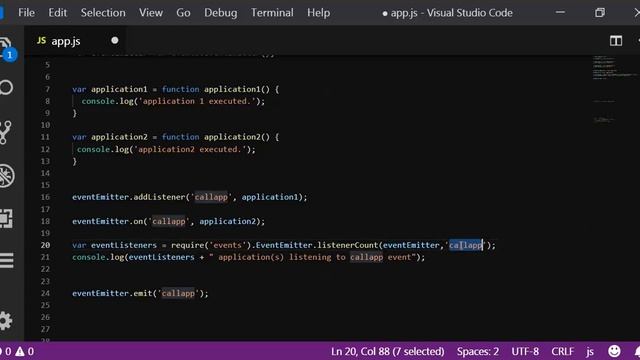 Node js - Events смотреть онлайн