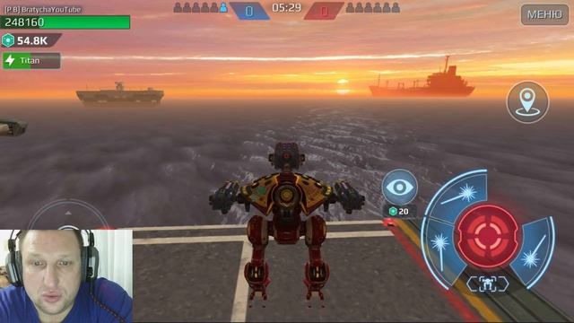 War Robots Холостая зарядка ТИТАНА смотреть онлайн