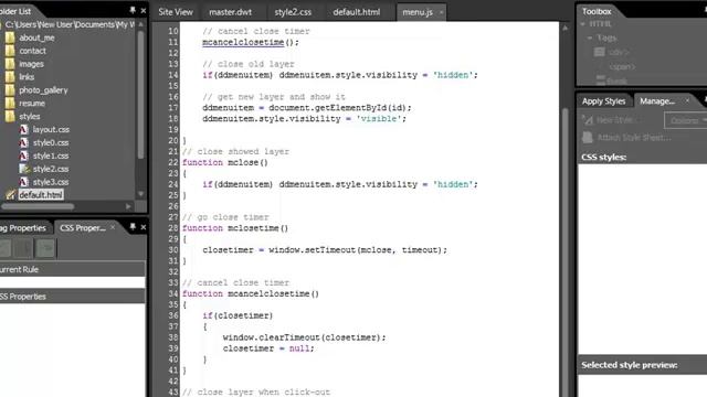 Part 2: How To Build A Drop-Down Menu Using Javascript In Expression Web 3 смотреть онлайн