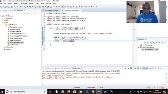 How To Handle Static Dropdown Selenium Webdriver | Selenium Webdriver Java смотреть онлайн