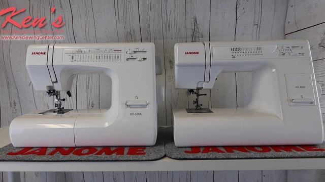 Janome HD3000 Vs HD5000