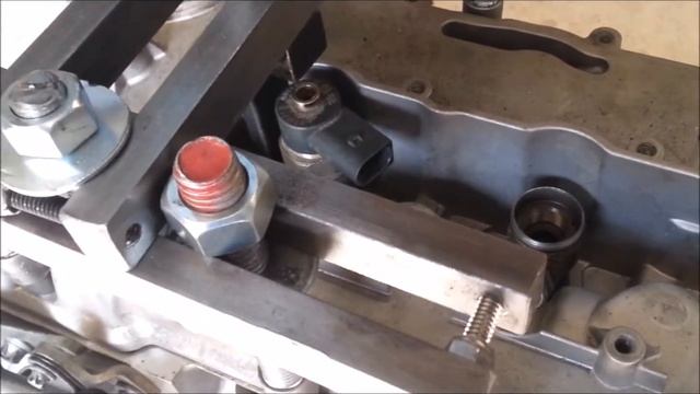 Common Rail Injector Puller Fixture with 10T Hydraulic Ram Option смотреть онлайн
