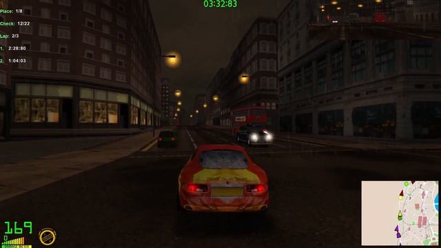 Midtown Madness 2 - Loop-De-Loop - Imperial London Racepack Circuit[Professional] смотреть онлайн