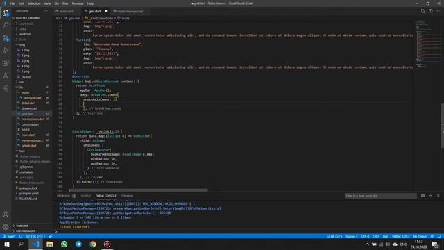 Урок. Список в виде сетки, виджет GridView во Flutter/GridView in Flutter смотреть онлайн