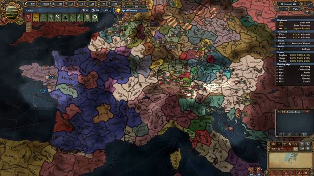 EU4 | Saxony - Meissner Porcelain | Part 2 (1473 - 1497) [No Commentary + Unedited] смотреть онлайн