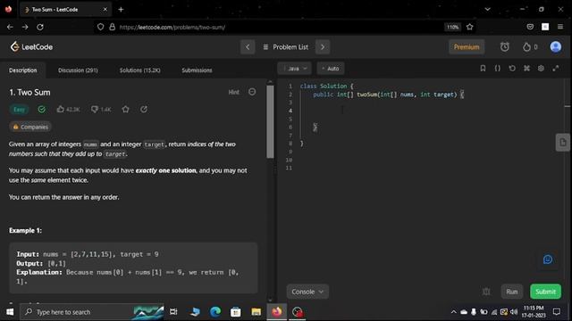 LeetCode 1. Two Sum Solution explained || Java смотреть онлайн