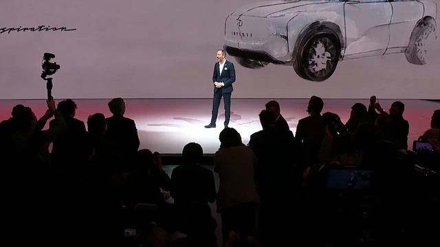 Infiniti shows off QX Inspiration concept at NAIAS, promises electric fleet in 2021 смотреть онлайн