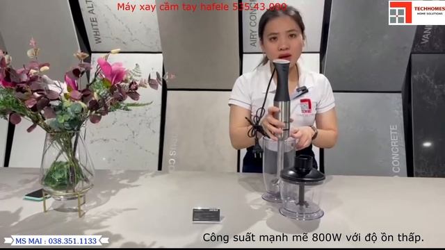 ✔️TECHHOMES.VN/ Review Máy xay cầm tay Hafele, 535.43.090 nhập khẩu chính hãng смотреть онлайн