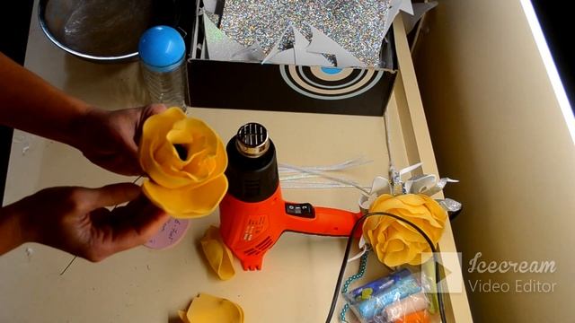 Роза из  чипсов 