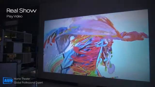Full hd проектор aun f30,1920x1080p, 6500 лм. дополнительно f30up android (2 гб + 16 гб), смотреть онлайн
