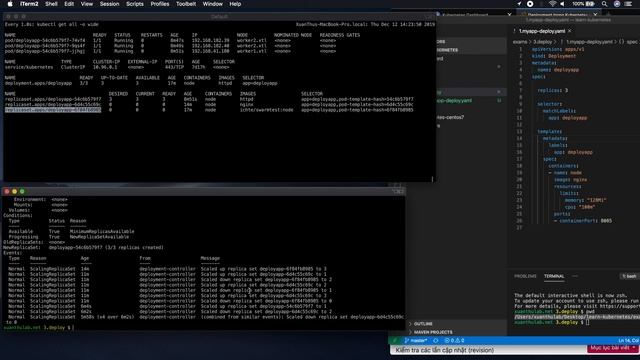 K08 - Deployment trong Kubernetes triển khai cập nhật và scale смотреть онлайн