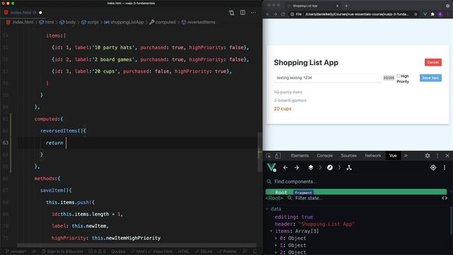 10: Computed properties смотреть онлайн