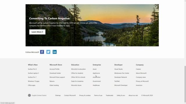Microsoft Homepage Clone | Build Responsive MICROSOFT WEBSITE using HTML CSS & BOOTSTRAP 4 in Hindi смотреть онлайн