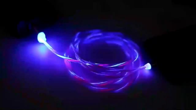 iGlow Glowing LED Magnetic 3 in 1 USB Charging Cable смотреть онлайн