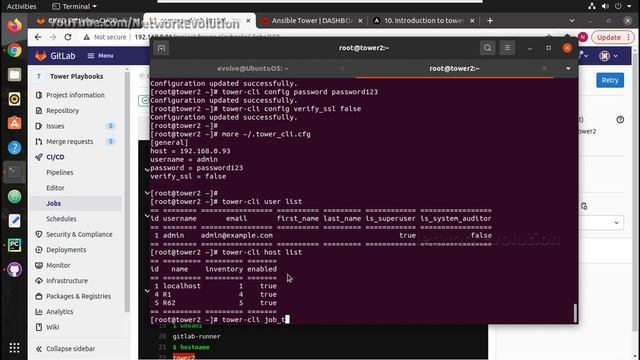 Ansible Tower/AWX CICD Pipeline for Network Automation: Part7 |Setup tower-cli for command executio смотреть онлайн