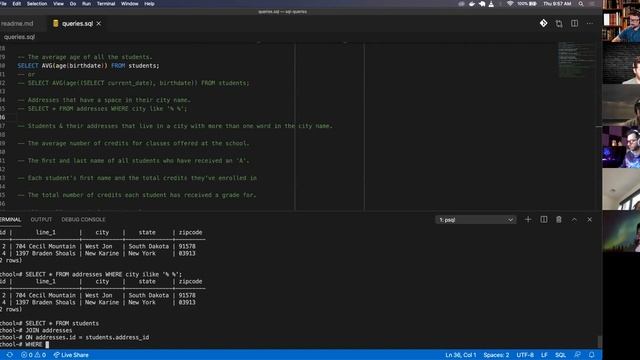 W4D4: SQL Queries Review (1 of 3) смотреть онлайн