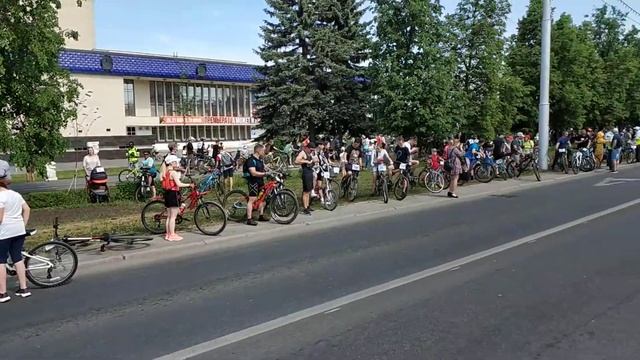 Уфа. День 1000 велосипедистов. 23.05.21 г. смотреть онлайн