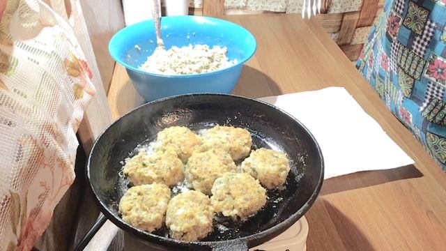 Гречневые крокеты. Плюс - постный вариант. смотреть онлайн