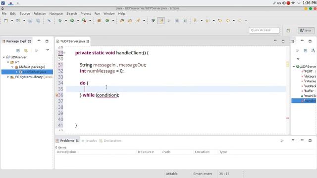 70 JAVA Networking Chat Server Client UDP смотреть онлайн
