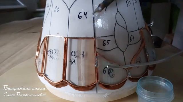 Лампа Тиффани Пайка нижнего ряда смотреть онлайн