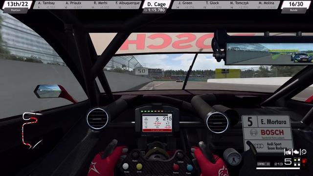 RaceRoom Racing Experience – DTM 2013 #2: Hockenheimring 1 Rennen | 4K Gameplay German смотреть онлайн