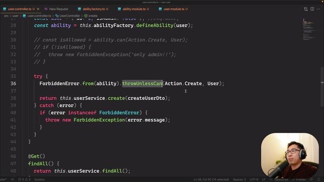 How to Manage User Access in NestJS | Authorization with CASL смотреть онлайн