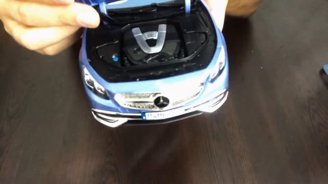 Unboxing Mercedes Maybach S650 Cabriolet (2018) 1:18 Norev смотреть онлайн
