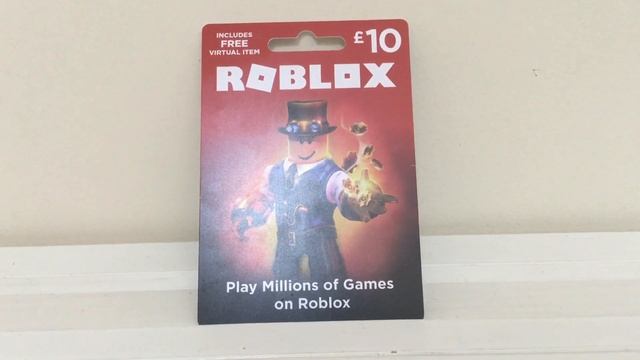 £10 ROBLOX gift card смотреть онлайн