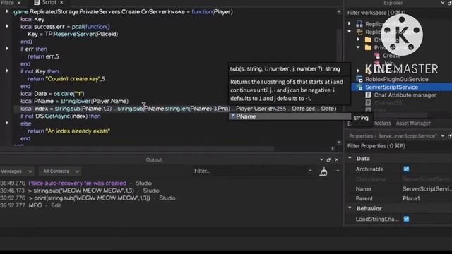 Roblox studio: how to make a private server creator GUI смотреть онлайн