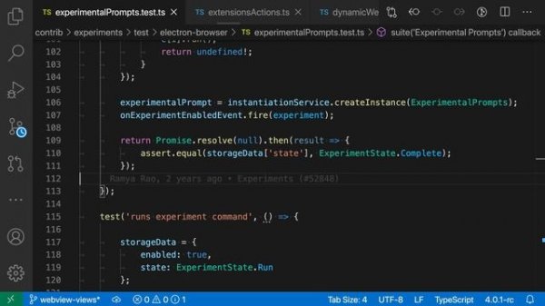 VS Code tips — Renaming git branches
