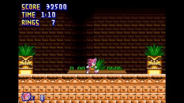 Sonic:Calm before the storm №2 Реальный кошмар для Эми! смотреть онлайн