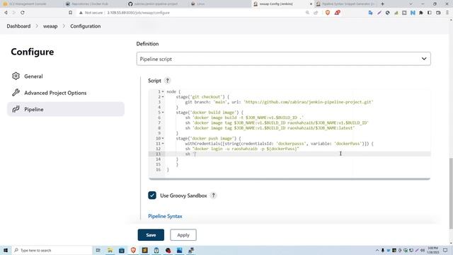 CICD pipeline using Git, Jenkins, Docker and Ansible смотреть онлайн