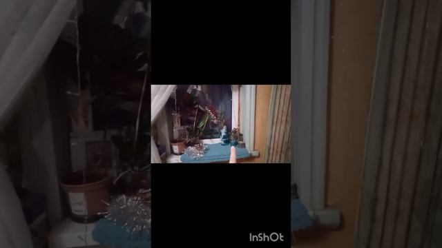 ?мой влог декорация подоконника к Новому году??? смотреть онлайн