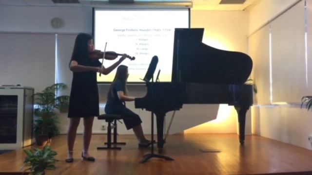 Naomi Gabriela | Handel Violin Sonata No. 3 in F Major смотреть онлайн