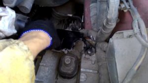 Nissan Note снятие левого рычага,с подробностями.