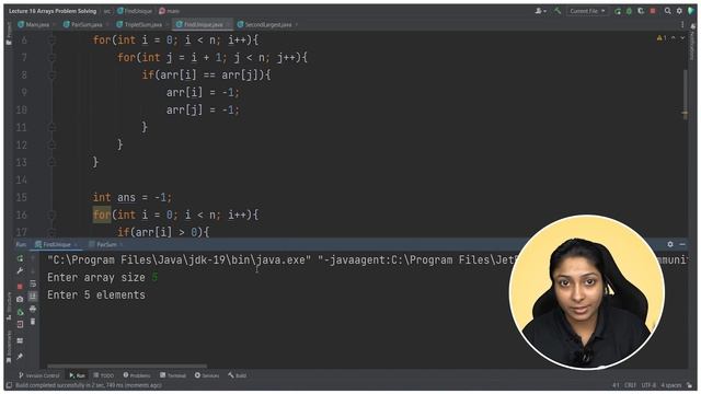 Target Sum | Intermediate Coding Practice in Arrays | Lecture 16 | Java and DSA Foundation смотреть онлайн