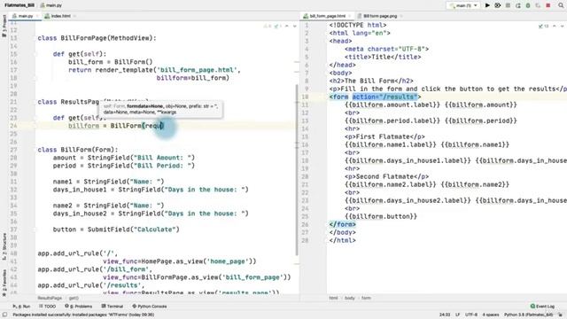 Implementing the Form Submit Button смотреть онлайн