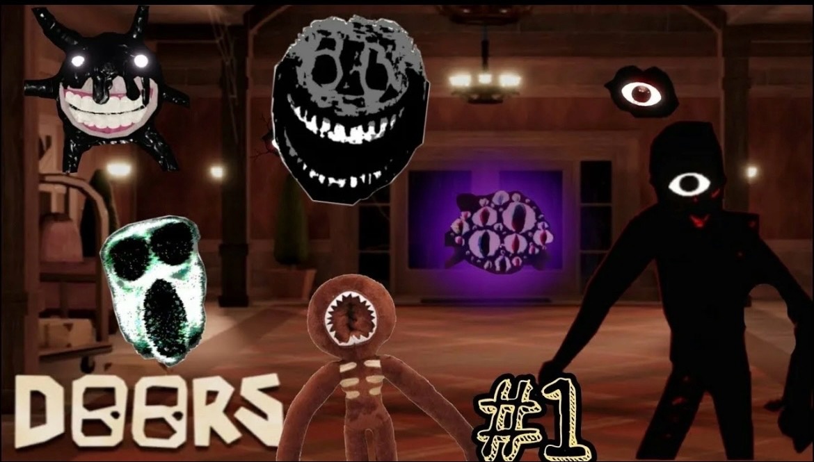 ДОРС ОБНОВЛЕНИЕ//РАЗНЫЕ МОНСТРЫ//DOORS ROBLOX смотреть онлайн