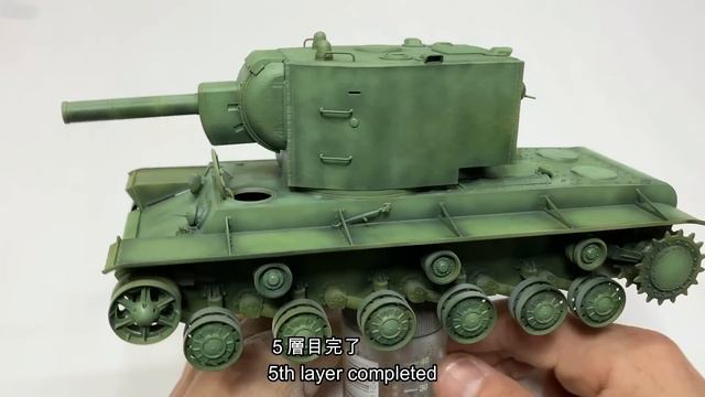 TAMIYA 1/35 New Kit !  Soviet Heavy Tank  KV-2 【Build To Finish】#scalemodel #howtopaint #tankmodel